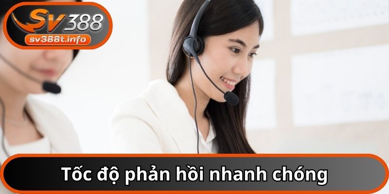 Đội ngũ CSKH luôn phản hồi hội viên một cách nhanh chóng