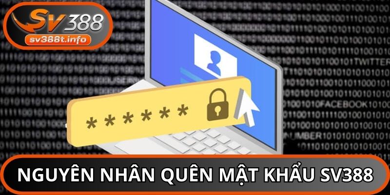 Nắm rõ nguyên nhân khiến người dùng quên mật khẩu SV388