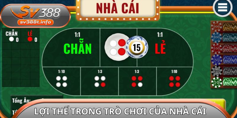 Lợi thế trong trò chơi của nhà cái